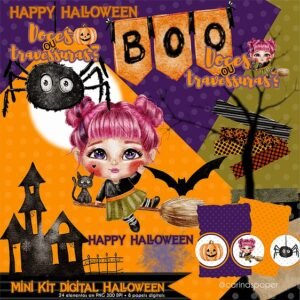 Kit Digital Mini Halloween 1
