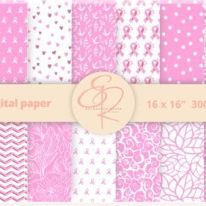 Kit Digital Outubro Rosa Mascute 1