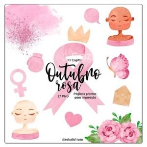 Kit Digital Outubro Rosa 1