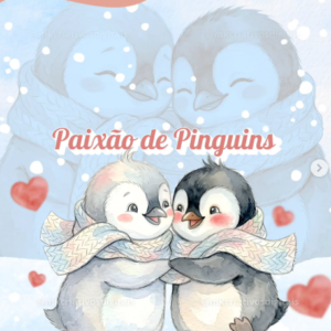 Kit Digital Paixão De Pinguins