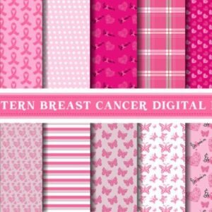 Kit Digital Papel Digital Outubro Rosa 6