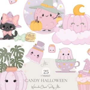 Kit Digital Pastel Halloween 4