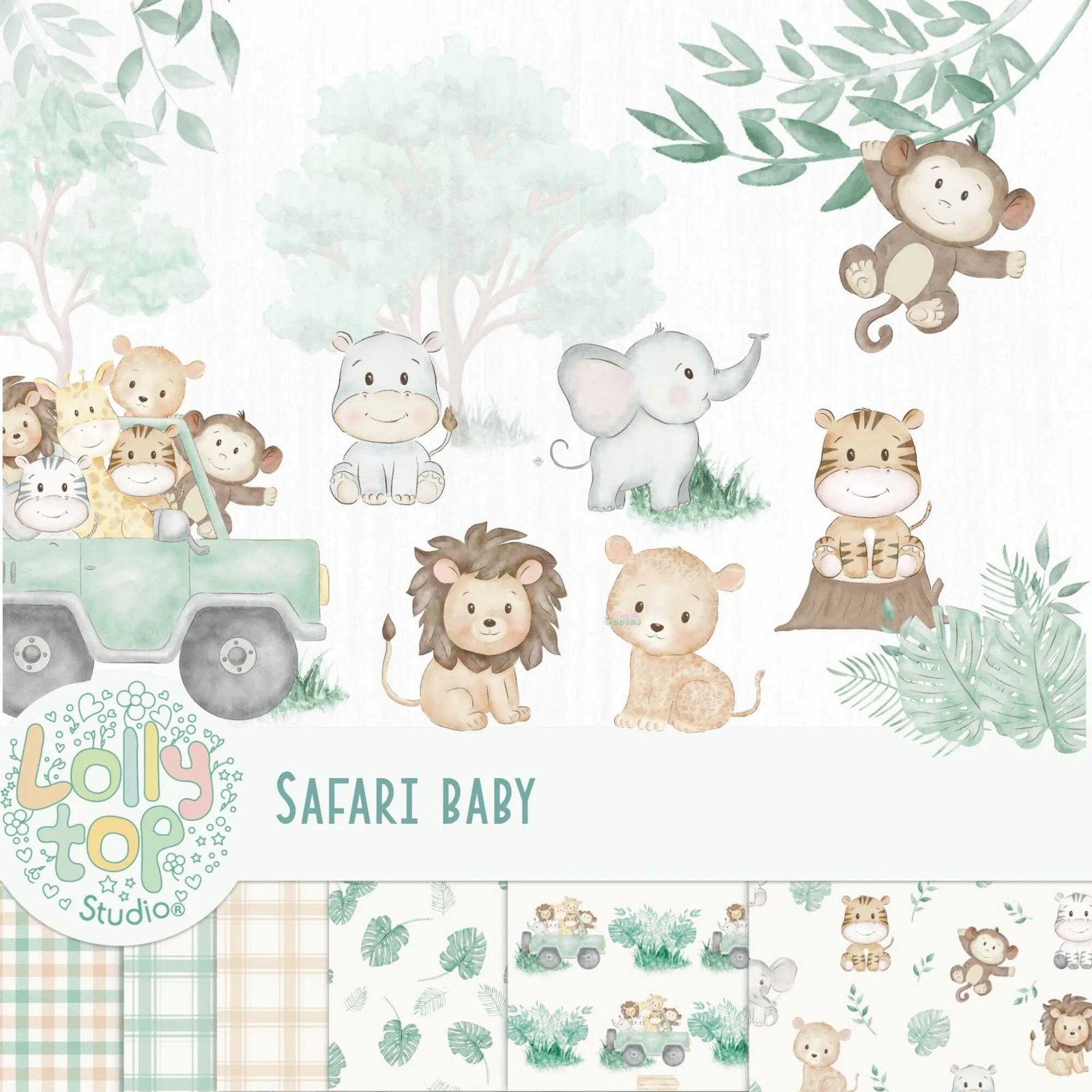 Kit Digital Safari Baby 4