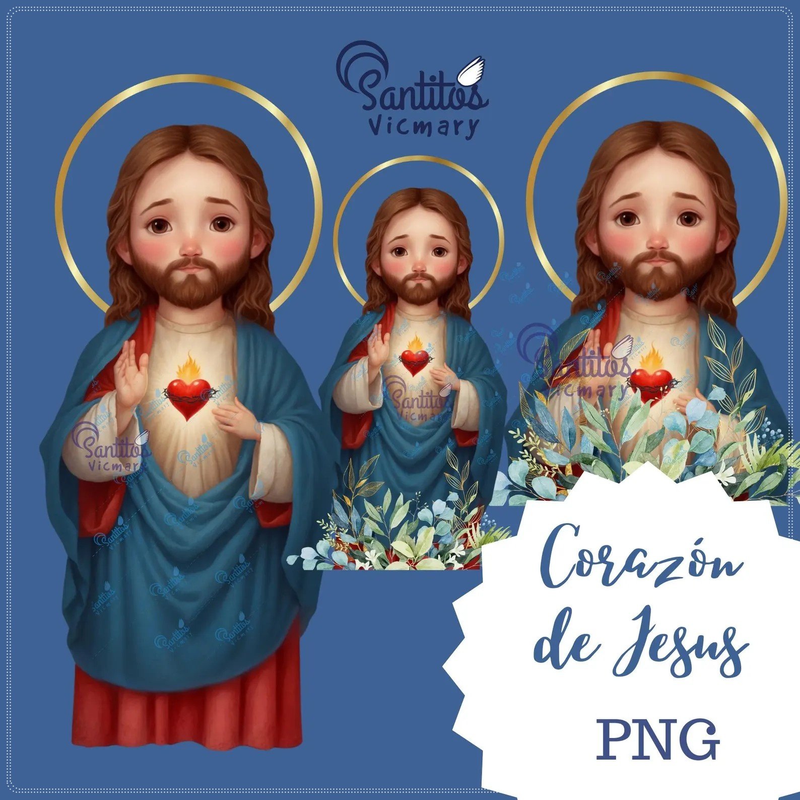 Kit Digital Sagrado Coração De Jesus 18