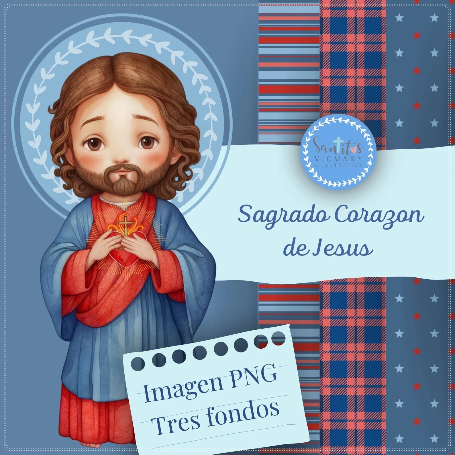 Kit Digital Sagrado Coração De Jesus 6