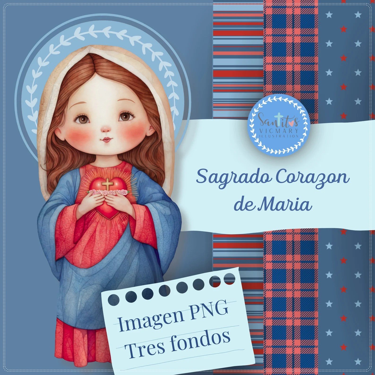 Kit Digital Sagrado Coração De Maria 7