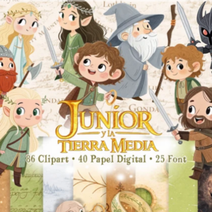 Kit Digital Senhor Dos Anéis 9