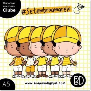Kit Digital Setembro Amarelo Meninos 5