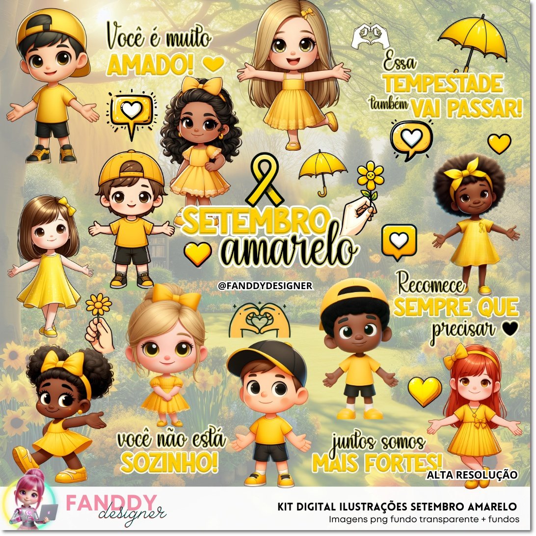 Kit Digital Setembro Amarelo 1