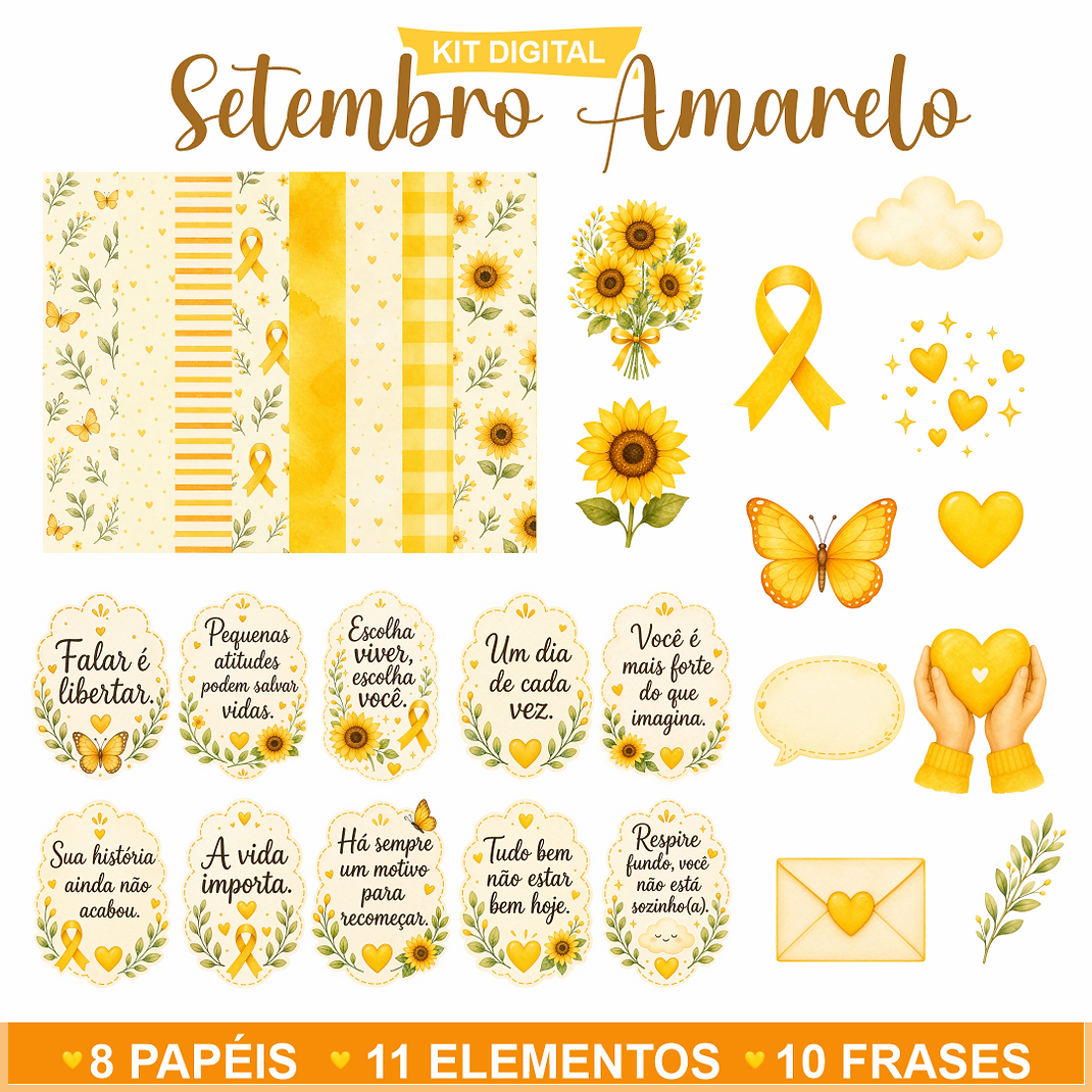 Kit Digital Setembro Amarelo 1