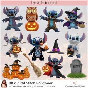 Kit Digital Stitch Halloween 15