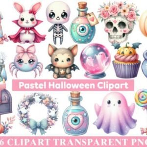 Kit Digital Tom Paste Halloween Cute 17