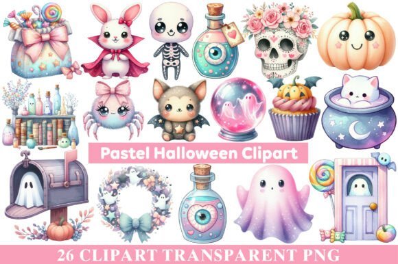 Kit Digital Tom Paste Halloween Cute 17
