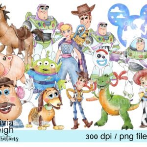 Kit Digital Toy Story 16
