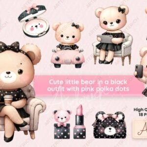 Kit Digital Ursinha Cute 10
