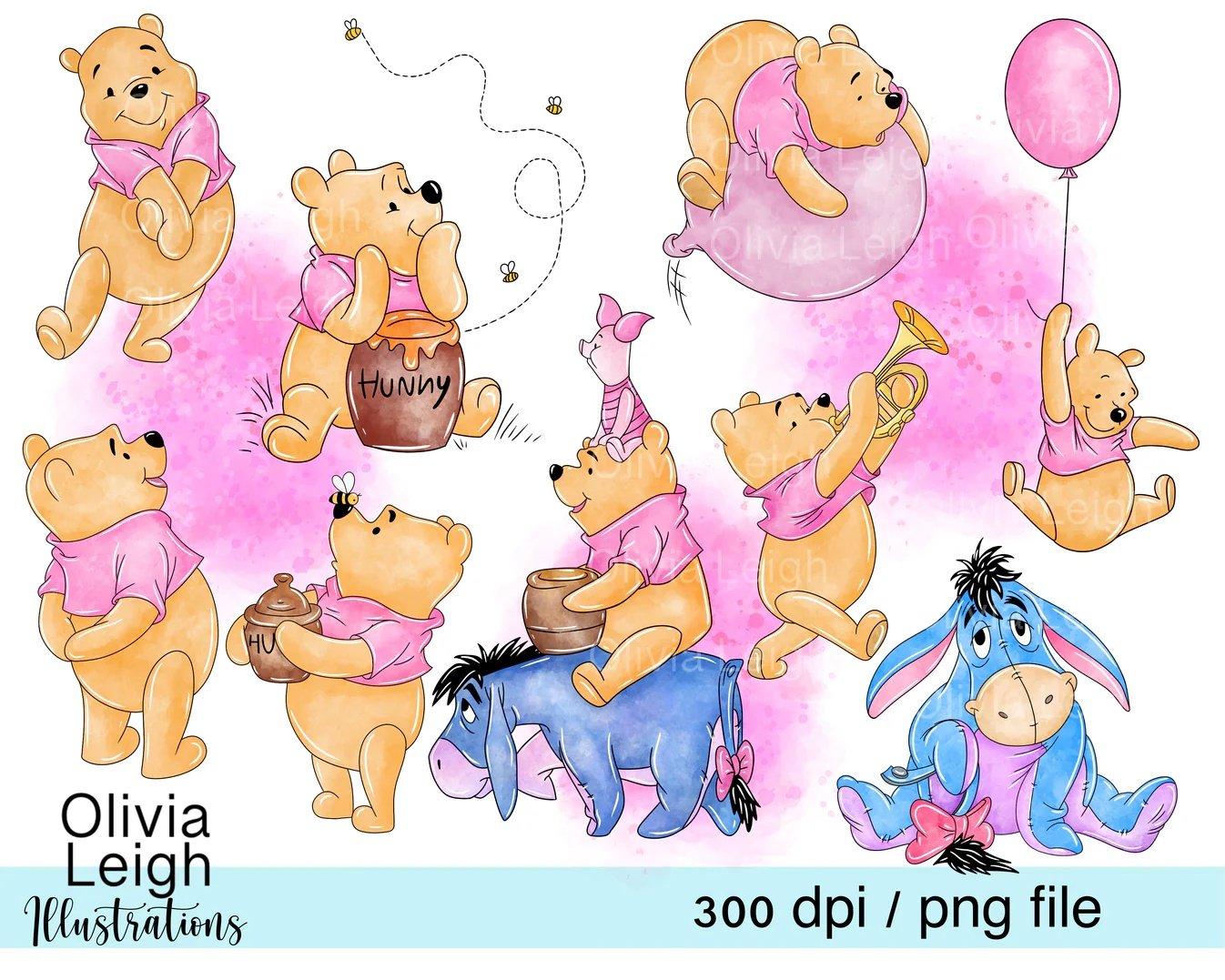 Kit Digital Ursinho Pooh 18