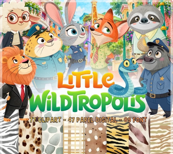 Kit Digital Zootopia 19