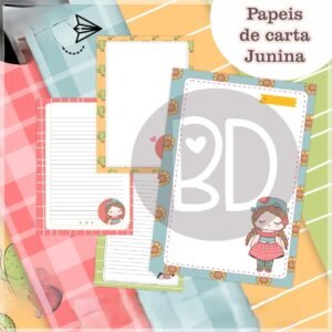 Papel De Carta Junino DGA