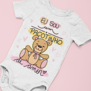 Sublimação Body Pacotinho De Amor