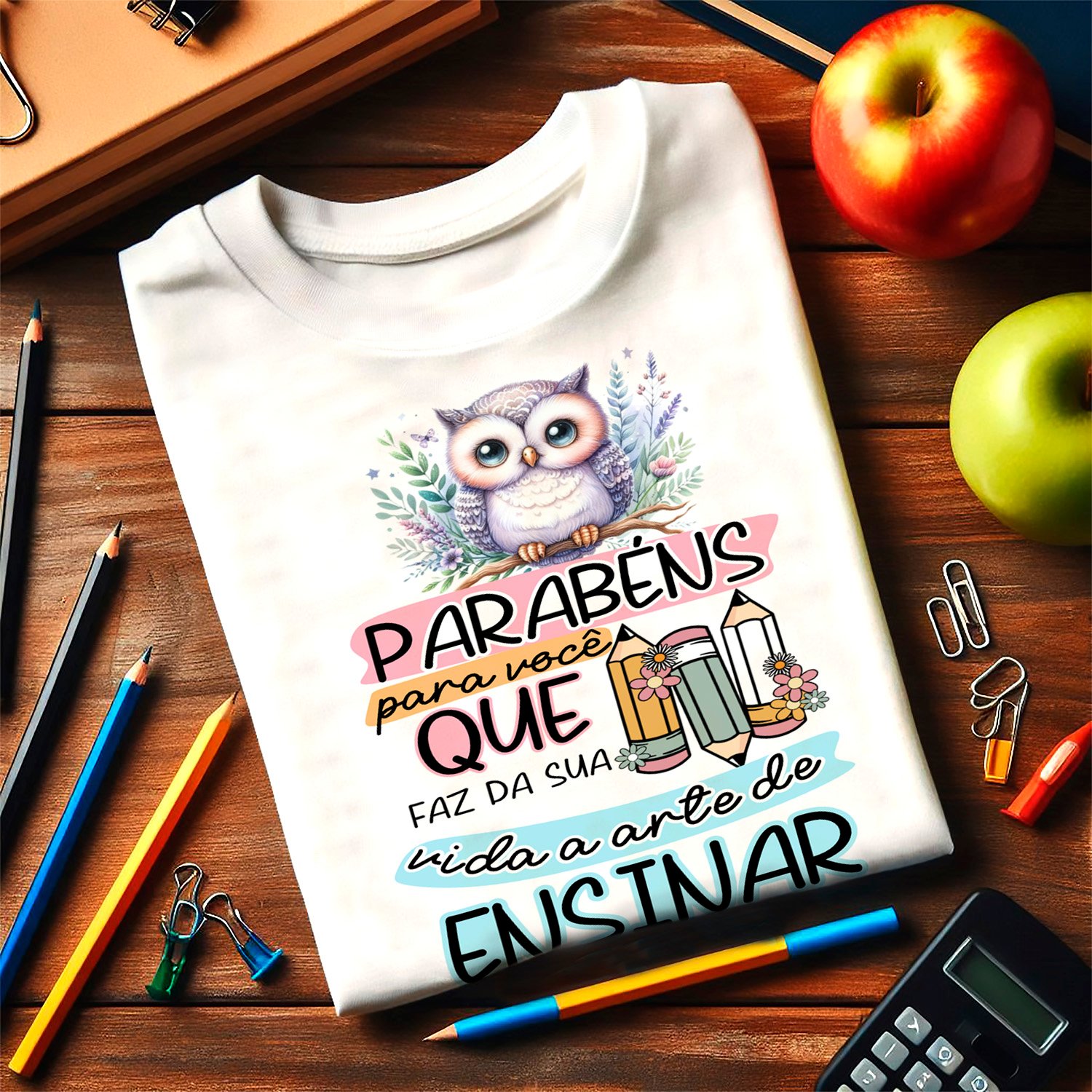 Sublimação Camiseta Dia Dos Professores 1