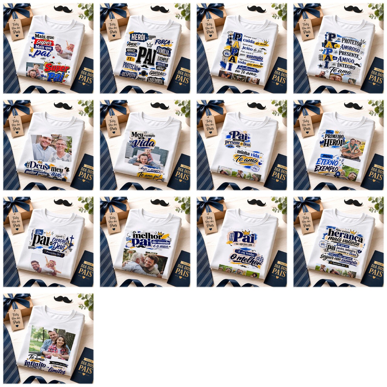 Sublimação Camisetas Dia Dos Pais 26