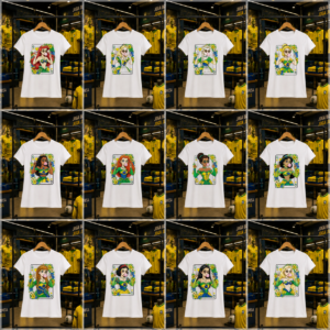 Sublimação Camisetas Princesas Copa