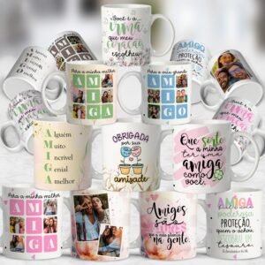 Sublimação Caneca Amizade 1