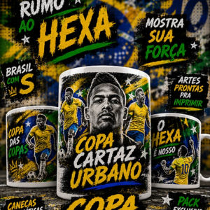 Sublimação Caneca Copa Street Urbano