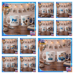 Sublimação Caneca Dia Dos Pais 1 (Exclusivo)