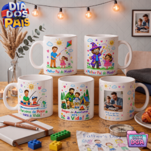 Sublimação Caneca Dia Dos Pais 2 (Exclusivo)
