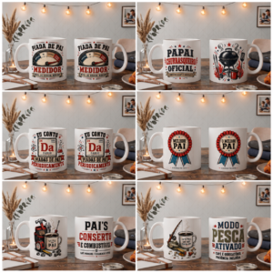 Sublimação Caneca Dia Dos Pais 3 (Exclusivo)
