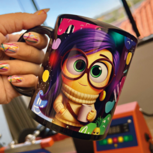 Sublimação Caneca Divertidamente