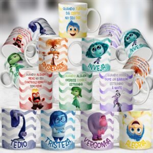 Sublimação Caneca Divertidamente