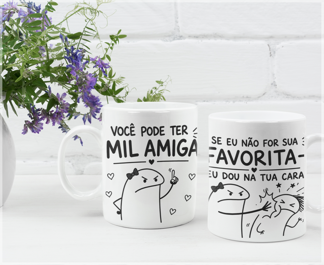 Sublimação Caneca Flork Amizade
