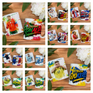 Sublimação Caneca Jogadores Na Copa