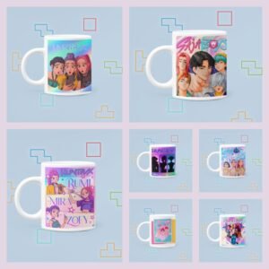 Sublimação Caneca K Pop Demon Hunters