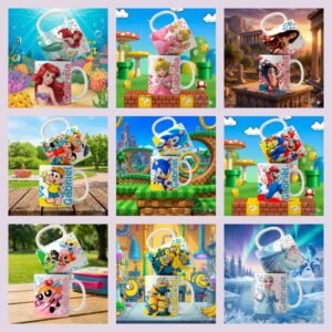 Sublimação Caneca Kit Personagem 2026