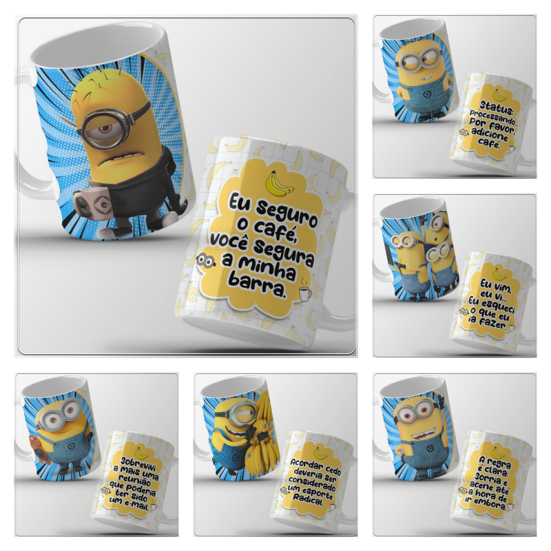 Sublimação Caneca Minions 26