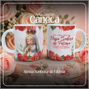 Sublimação Caneca Nossa Senhora De Fátima