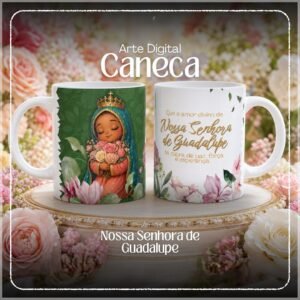 Sublimação Caneca Nossa Senhora De Guardalupe
