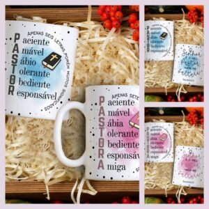 Sublimação Caneca Pastor E Pastora
