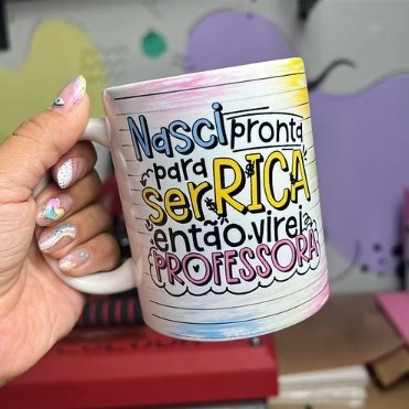 Sublimação Caneca Professora Rica Dia Dos Professores 2