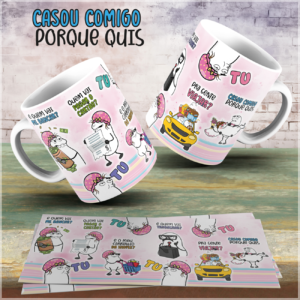Sublimação Caneca Quem Vai Me Bancar Tu