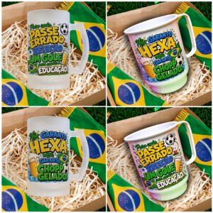 Sublimação Caneca Rumo Ao Hexa 2