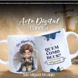 Sublimação Caneca São Miguel Arcanjo 3