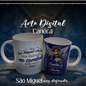 Sublimação Caneca São Miguel Arcanjo 1