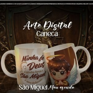 Sublimação Caneca São Miguel Arcanjo 2