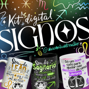 Sublimação Caneca Signos