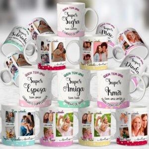 Sublimação Caneca Super Feminino