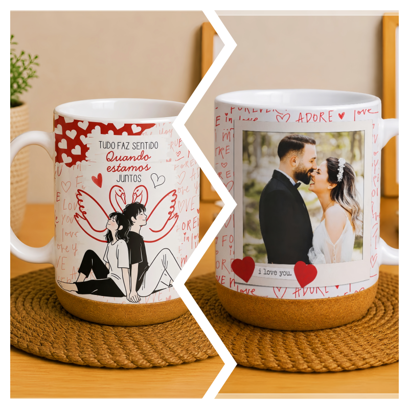 Sublimação Caneca Tudo Faz Sentido